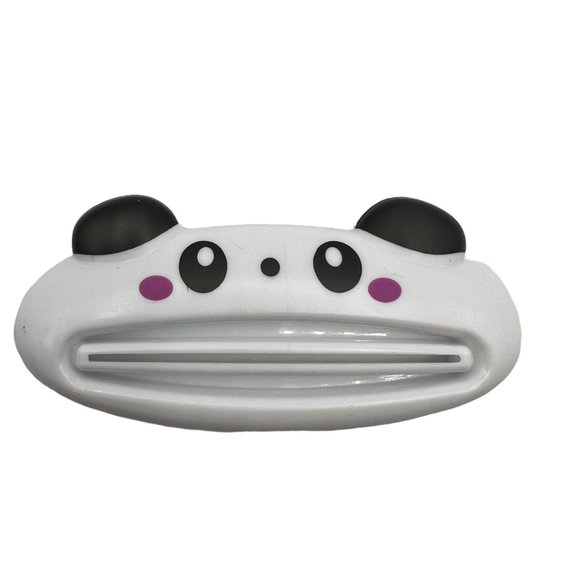 Toothpaste Make Up Tube Squeezer Dispenser Tube 3 Pack Green Frog White Panda Br - Picture 2 of 6